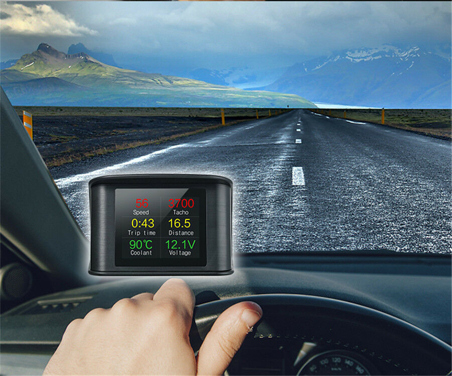 Automobile On-board Computer Digital OBDII Driving Computer Display Speedometer
