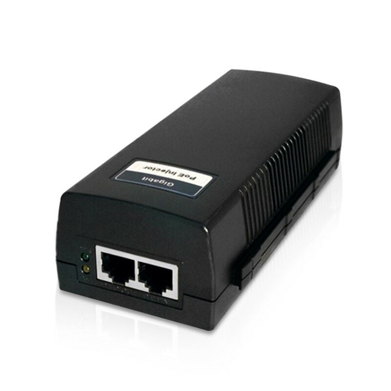 1PCS POE Power Supply AC 100-240V 50/60Hz Input DC 48V 600MA Output 1,2 (+) 3,6