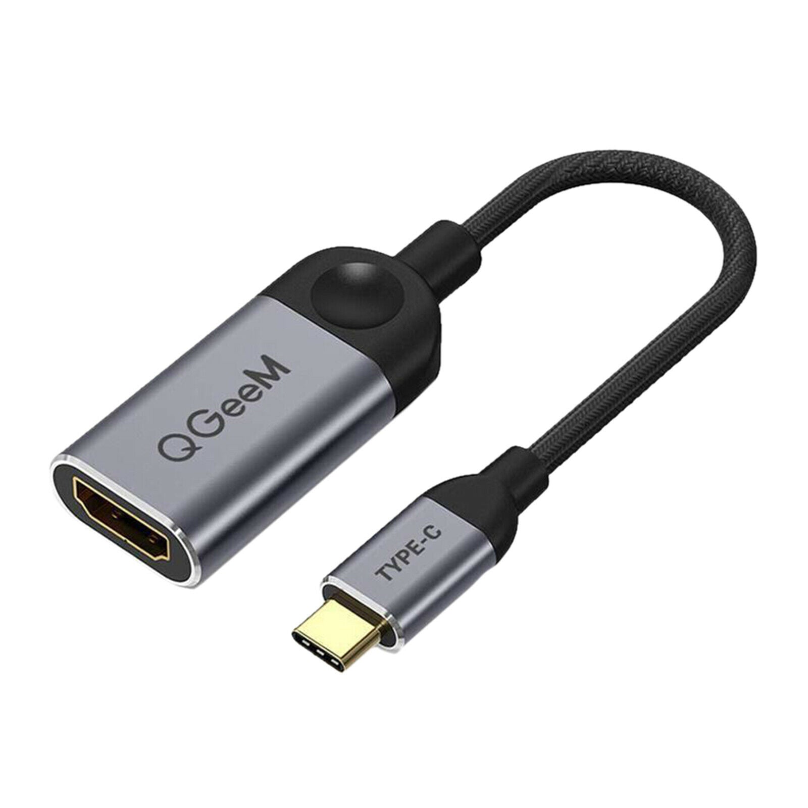 Type-C USB C to HDMI Adapter 4K Cable 4K@30Hz Compatible with MacBook Pro