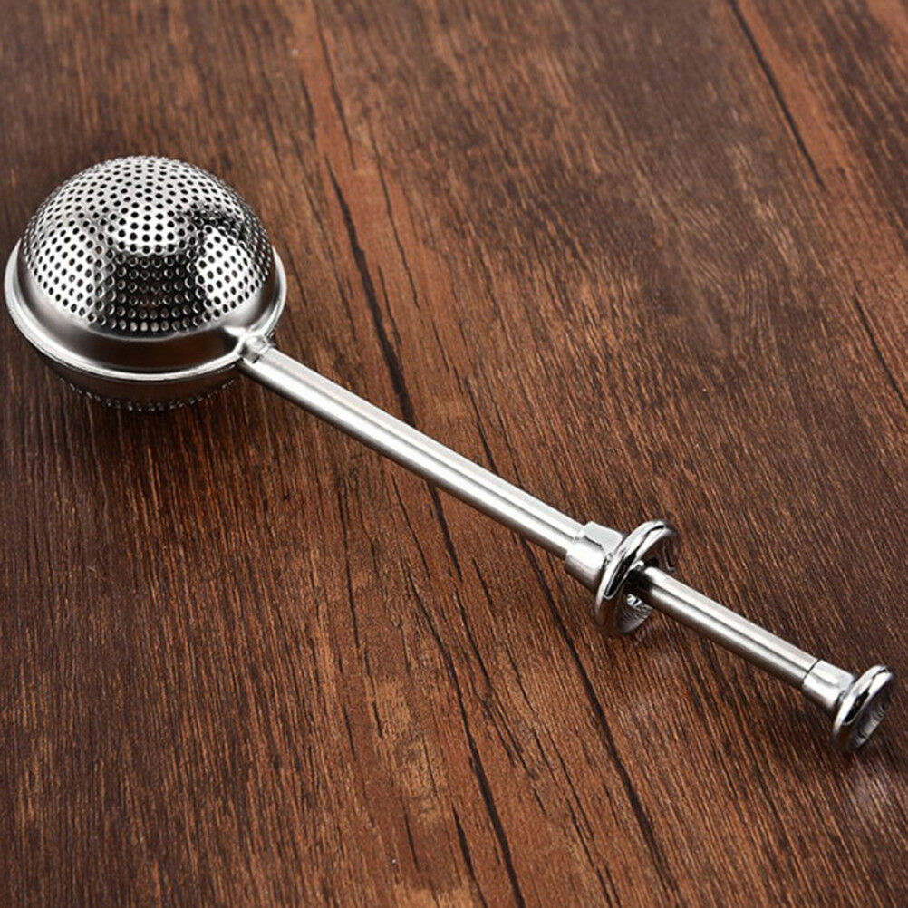 Tea ball tea infuser stainless steel longhandle tea strainer filter tea inter.DF