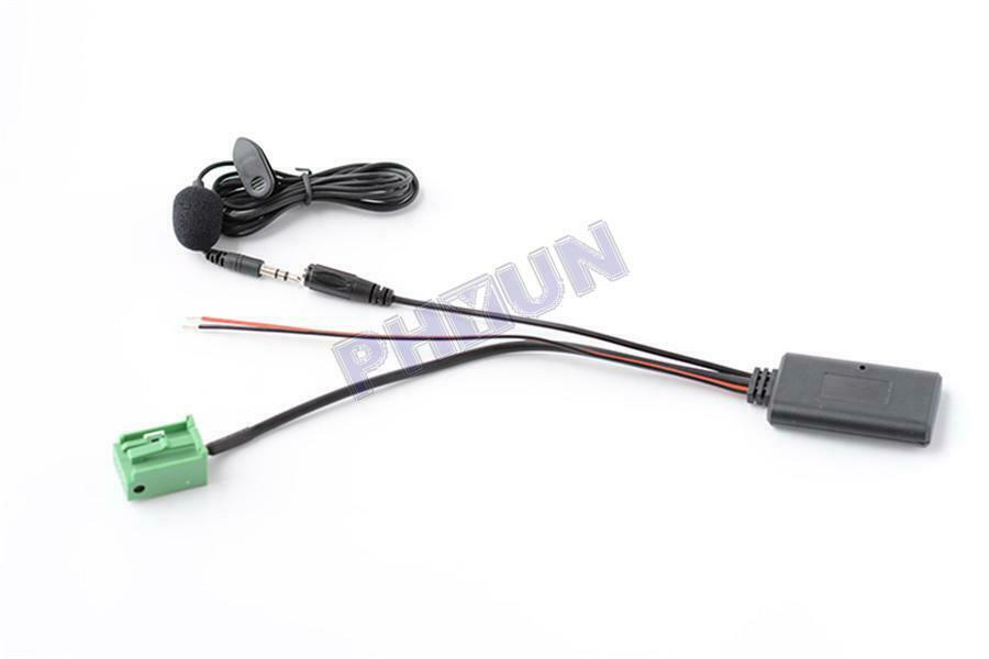 For Mercedes Benz CLC SLK SL 2008 Comand NTG 2.5 Aux Music Cable Adapter w/ MIC