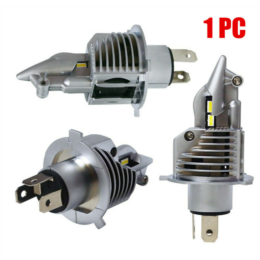 Motorcycle 35W H4 9003 HB2 LED Headlight Bulb 6000LM 6500K Hi/Lo Beam Light Lamp
