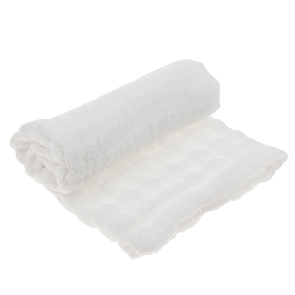 New Soft Muslin Cotton Swaddle Baby Blanket Patterns Nursing Towel 25x25cm