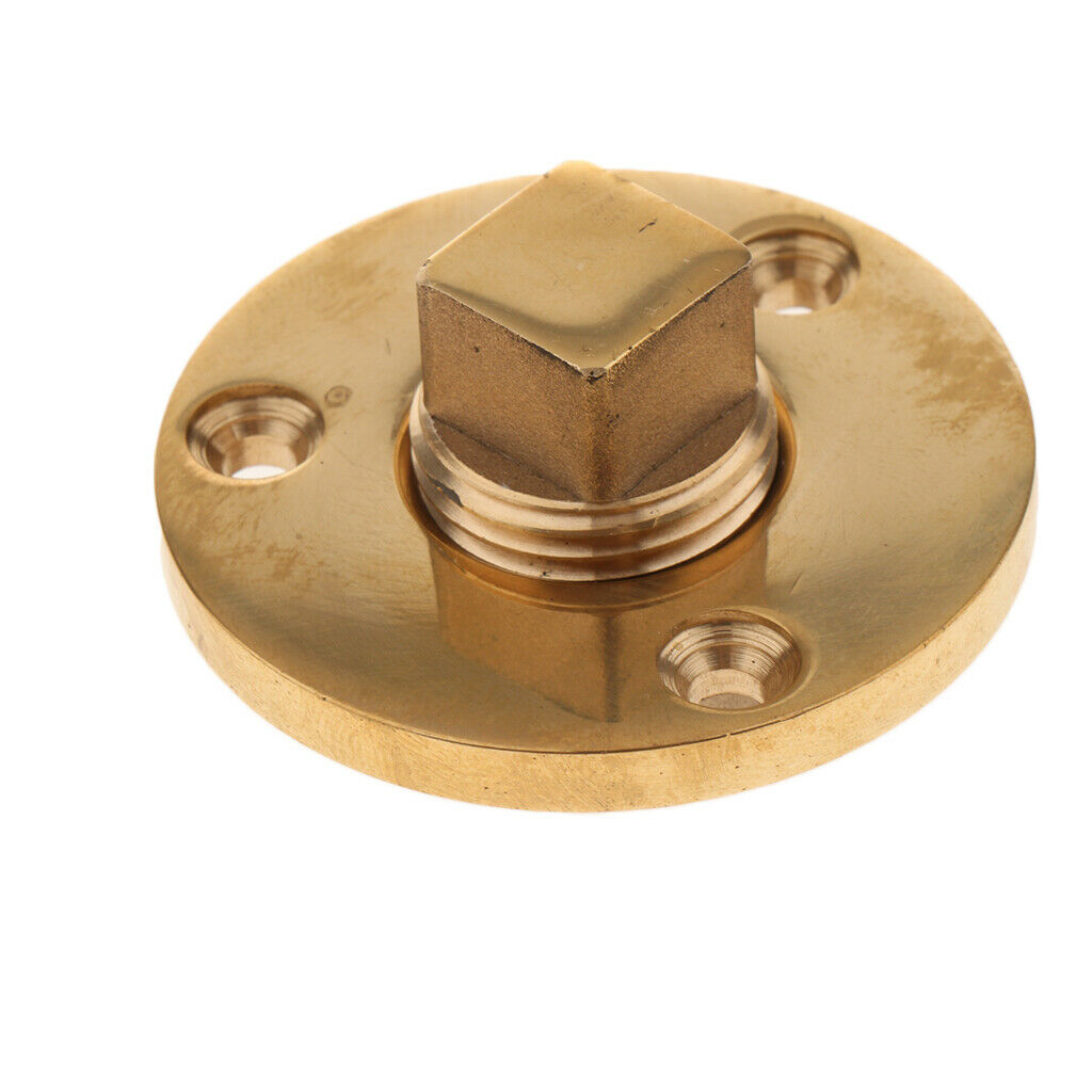 Boat Garboard Drain Plug 1/2''NPT Threads Yacht Hardware Fittings Replacement