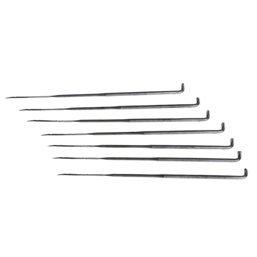 7pcs Spiral Shaped Felting Needles Handle Holder Pins