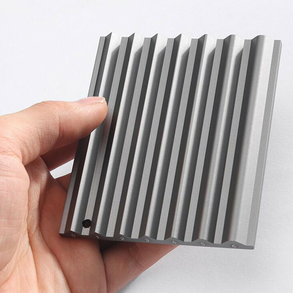 Aluminum Edge Beveler Repair Tool for Sharpening Grooving Carving Trimming Tools