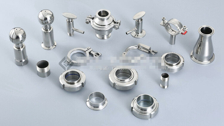 1PCS OD 50.5MM DN25 Tri Clamp Sanitary Sample Valve Elliptic Handle SUS 304