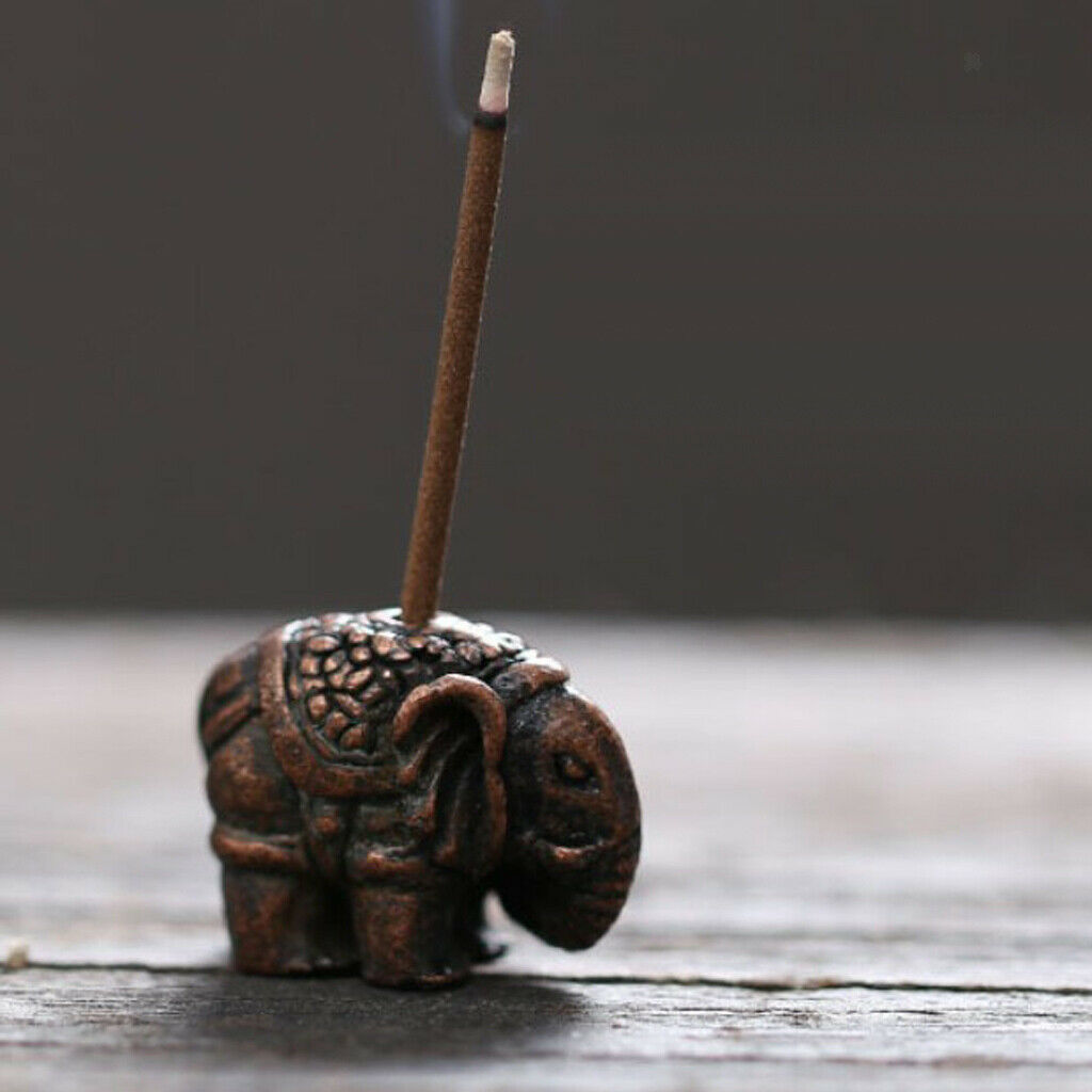 Fengshui Incense Burner China Unicorn Fragrance Stick Cone Tower Burner 2Pcs,