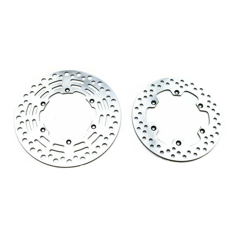 Front + Rear Brake Disc for Suzuki DR250R 95-00 DRZ400 Y/K/E 00-09 RM125 89-09