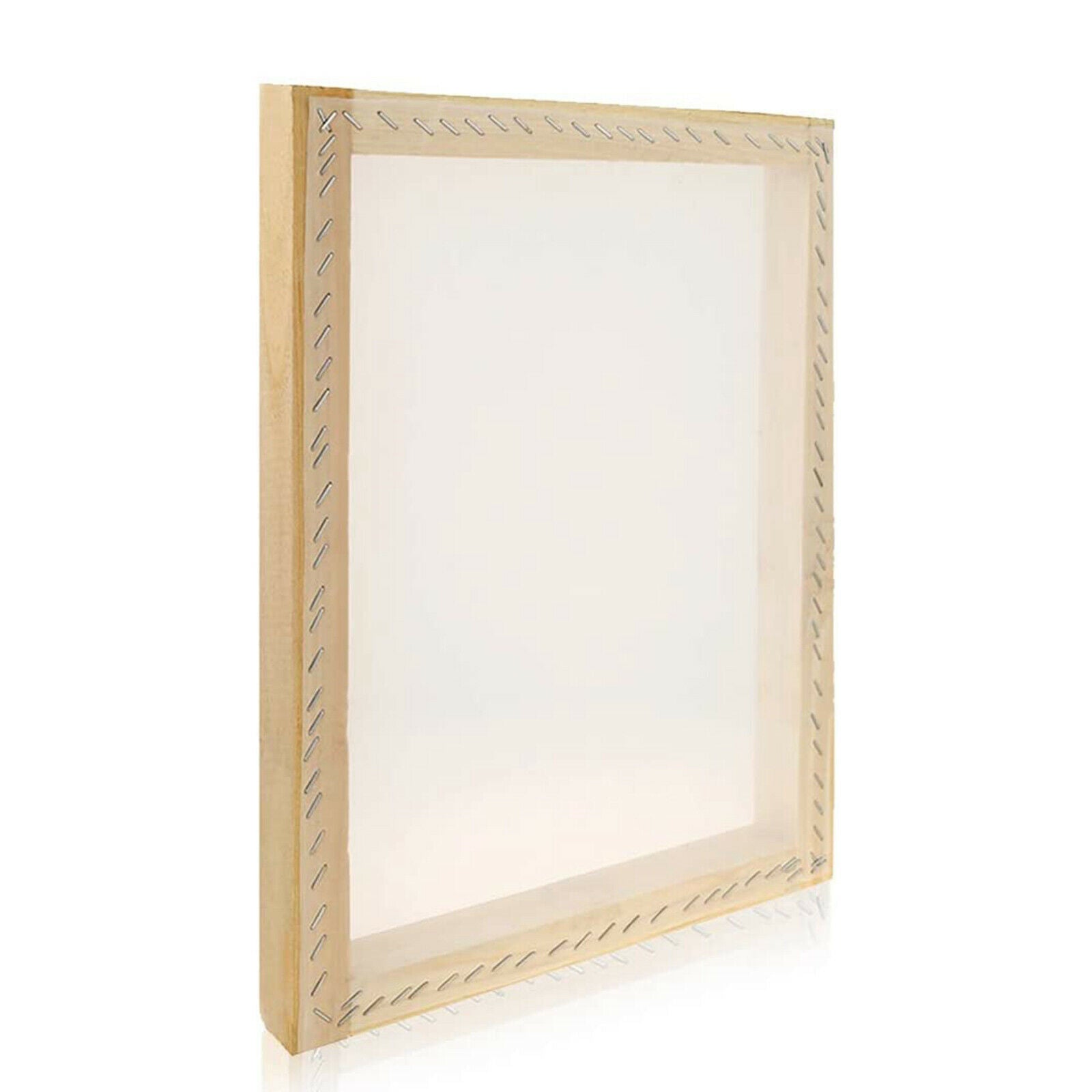 10x14inch Large Wood Silk Screen Printing Frame w/ Screen Printing Squeegee
