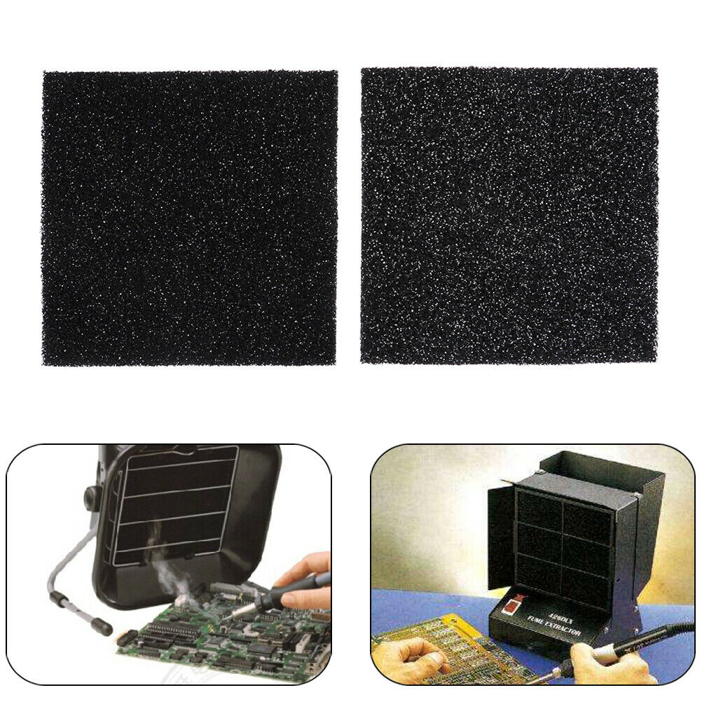 Activated carbon filter spongesolder smoke absorberESD fume extractor 13x1.l8