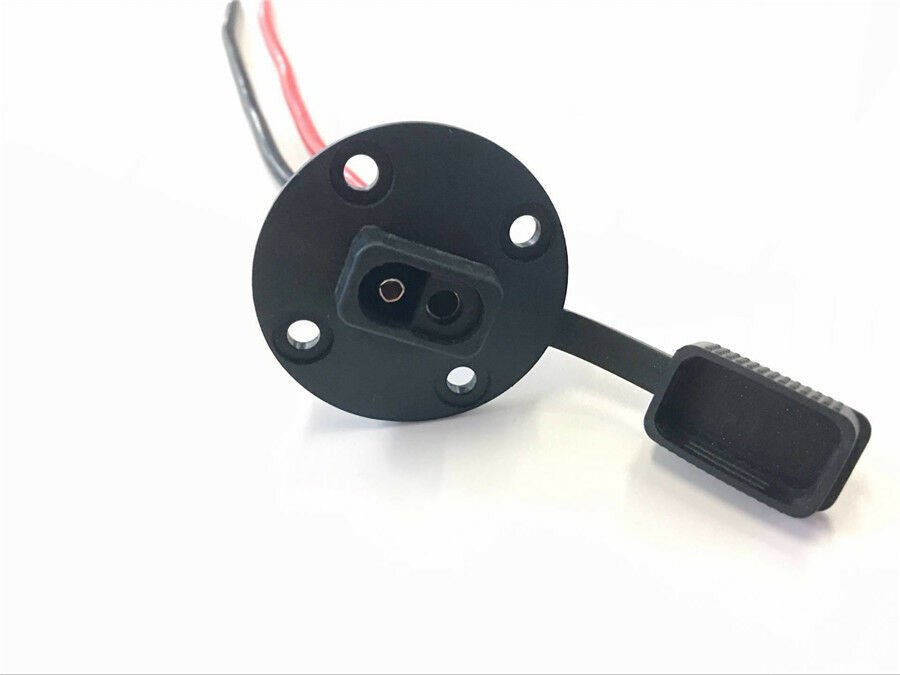 2-Pin Car SAE Single Head Line Socket Waterproof Quick Connect / Disconnect Plug