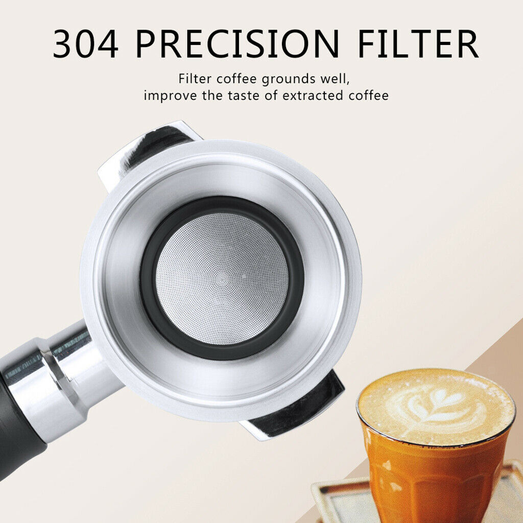 1pc 51mm Naked Espresso Coffee Portafilter for DeLonghi ECP31.21 Easy Clean