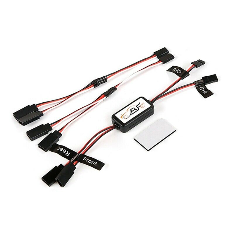 Remote Control Car Light Controller Fit for 1/5 HPI ROVAN ROFUN KM GTB TS BAJAB1