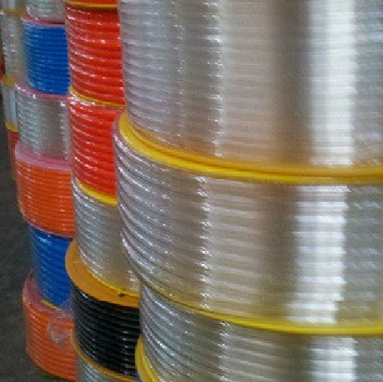 4mm(OD) x 2.5(ID) PU Air Tubing Pipe Hose 5m Orange Color