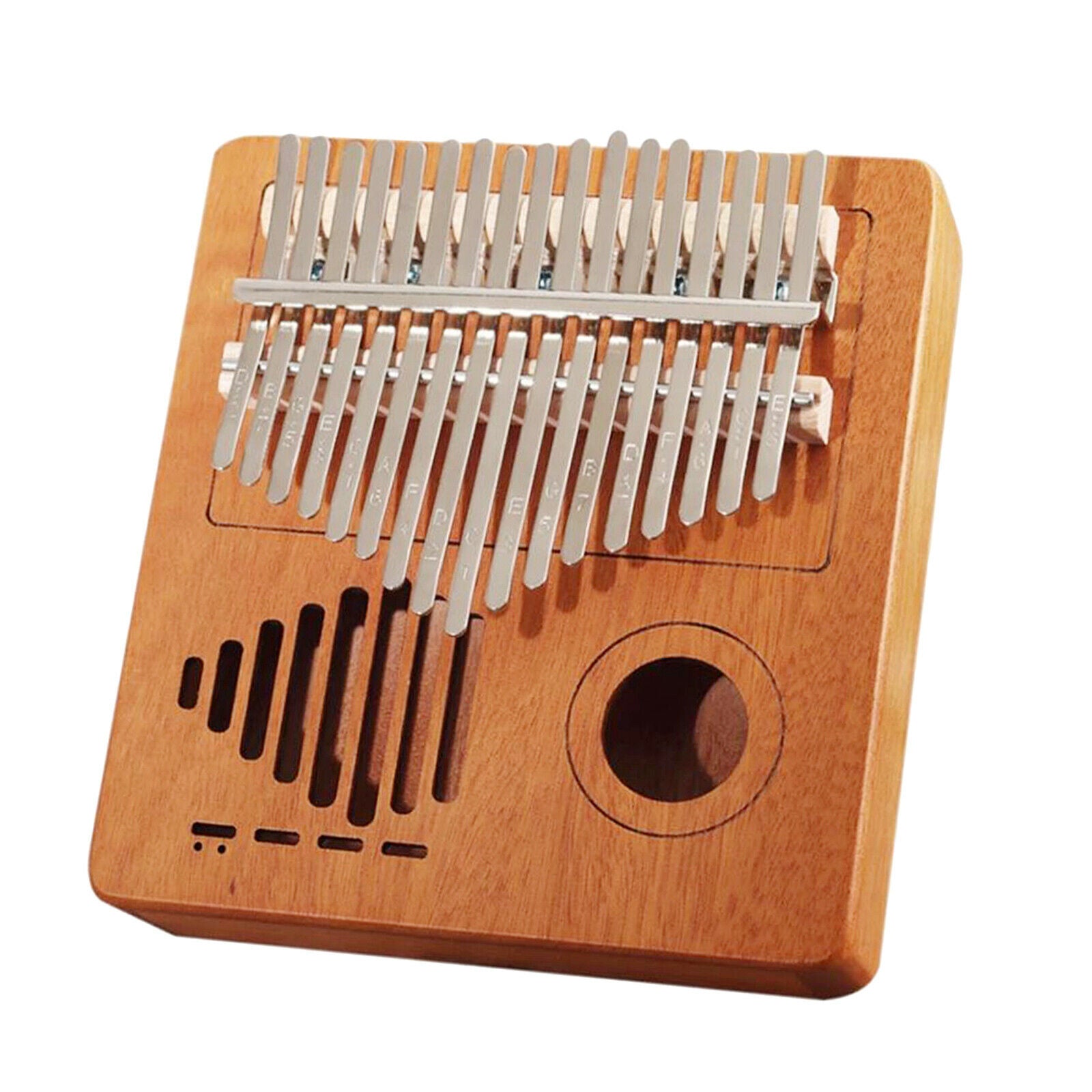 Professional Kalimba 17 Key Thumb Piano Wooden Mbira w/ Bag Tuner Hammer