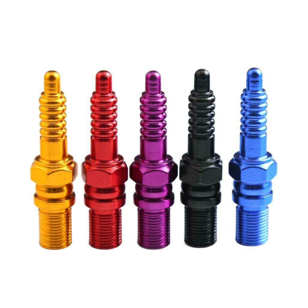 4Pcs Aluminum Alloy Car Wheel Tire Air Valve Stem Cover Caps Universal Blue