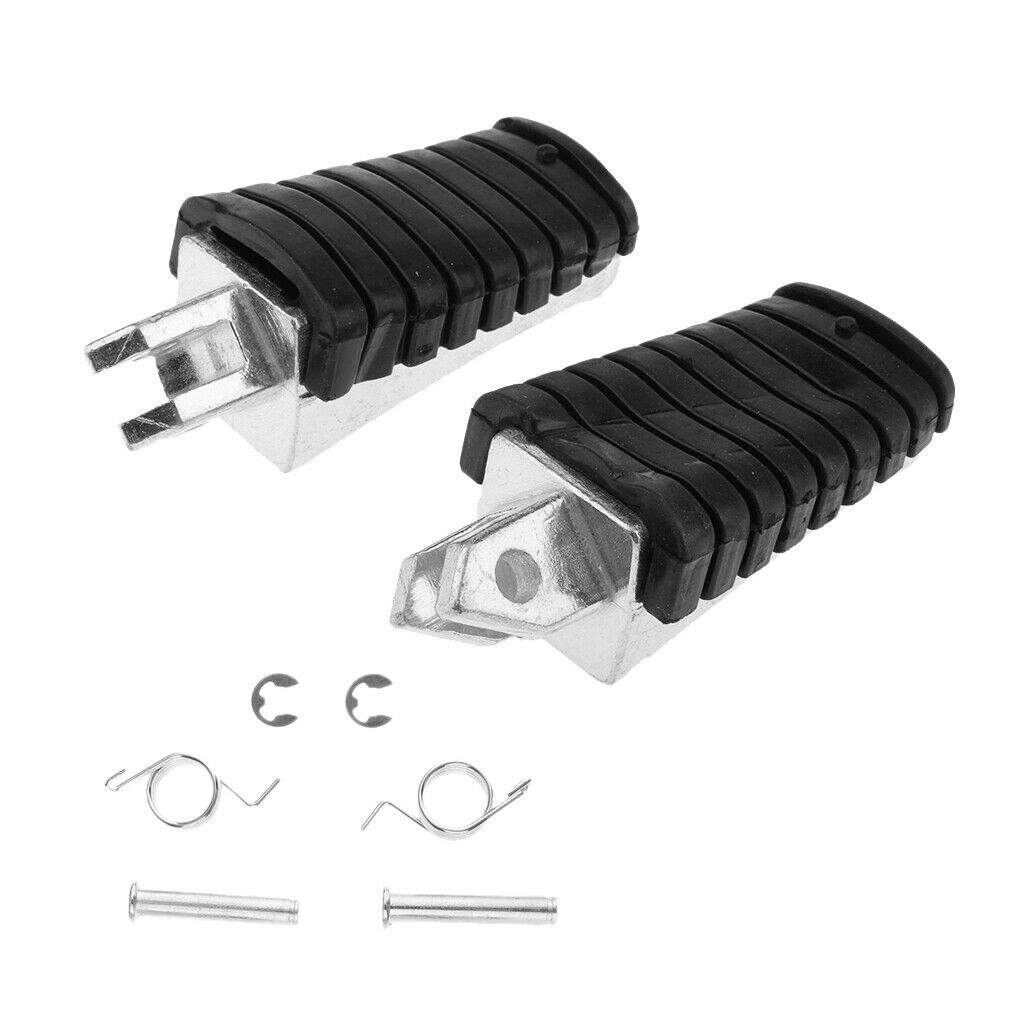 2pcs Foot Pegs Front Footrests for Yamaha XV1100 Virago 1100 1988-1998