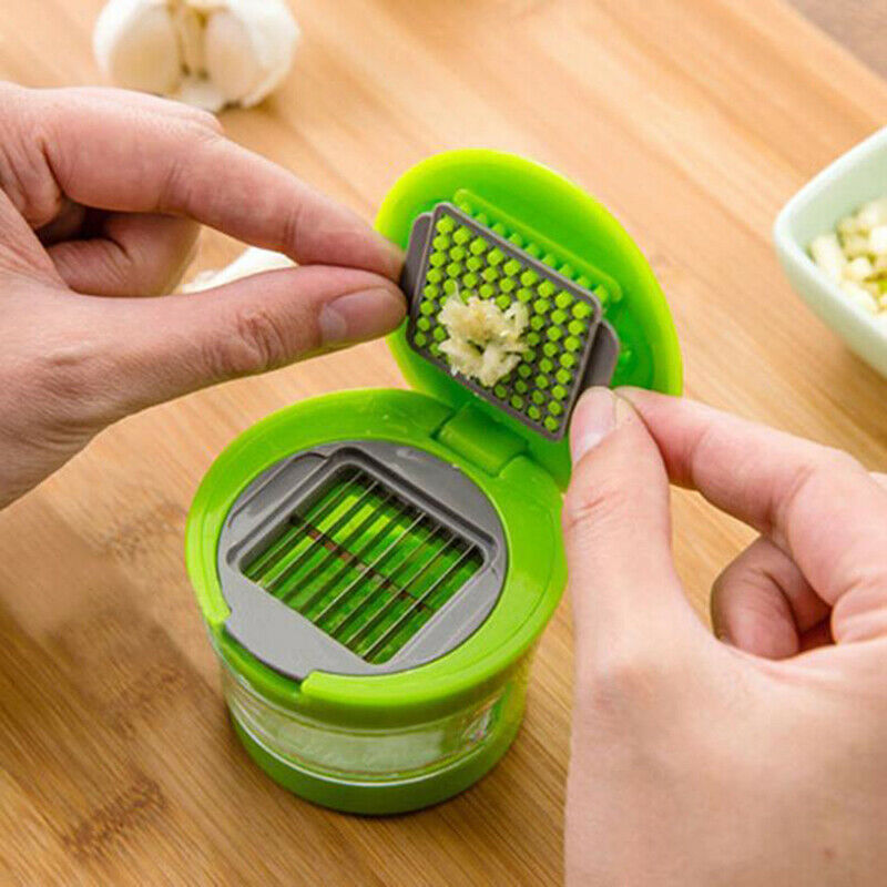 Kitchen Pressing Vegetable Onion Garlic Food Slicer Chopper Cutter Peeler Dicerâˆš
