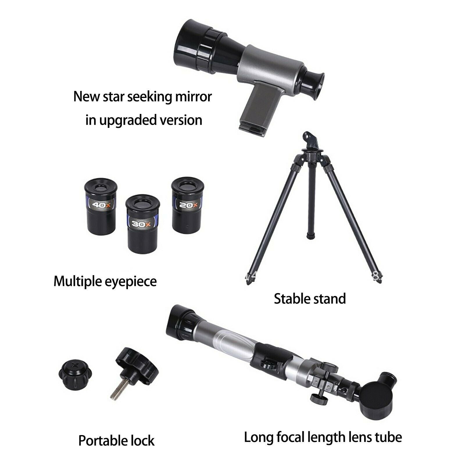 Child Science Education Astronomical Telescope Toys High-Powered Monocular
