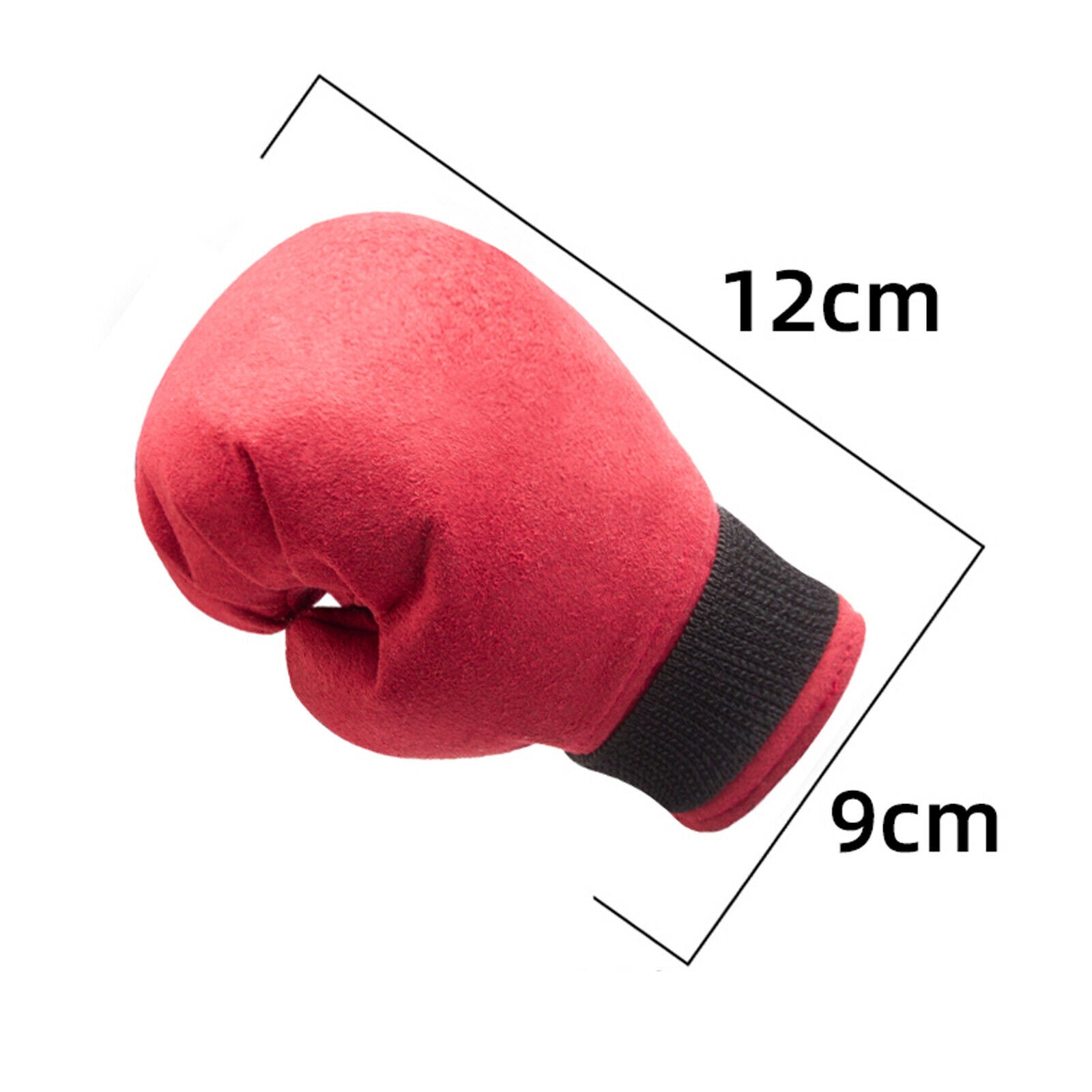 Universal Car Gear Stick Shift Knob Shifter Lever Head Red Boxing Glove Decorate
