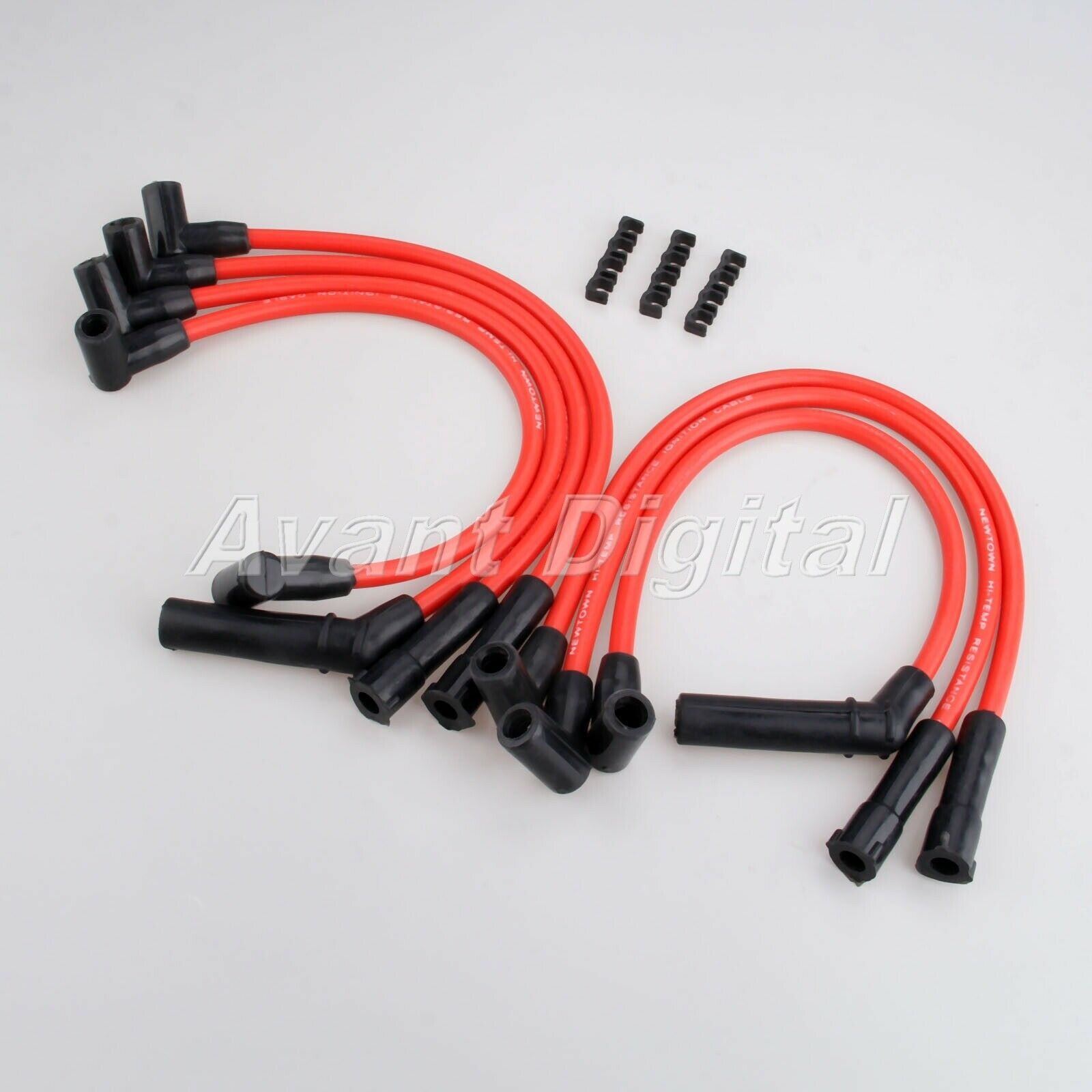 1 Set Spark Plug Wire Kit with Clips For Jeep Grand Cherokee Wrangler 1993-1998