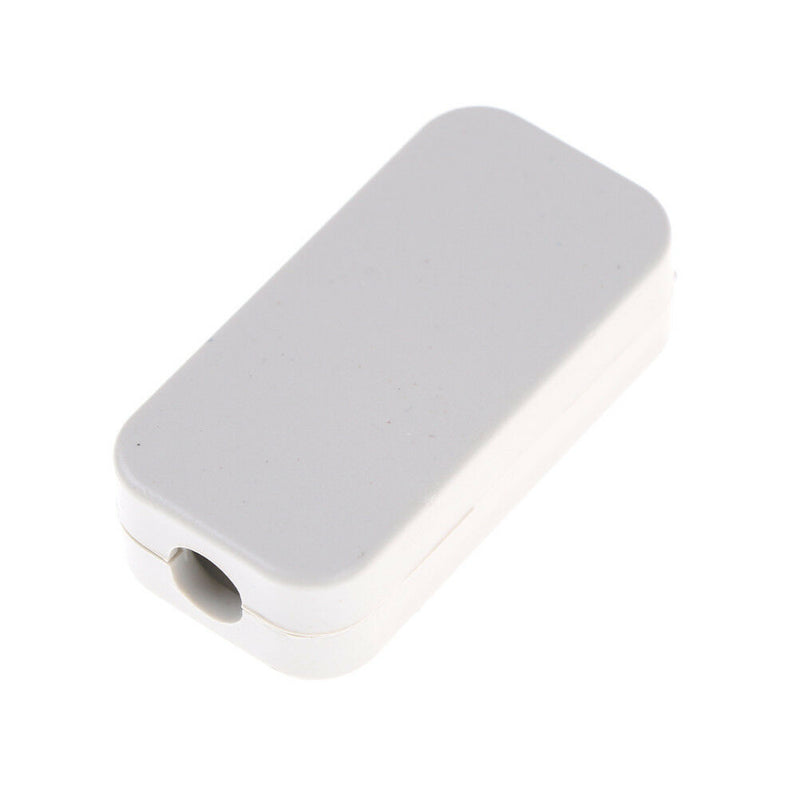 5pcs White Plastic Black Waterproof Case Project Junction Box 40*20*11mm A Tt