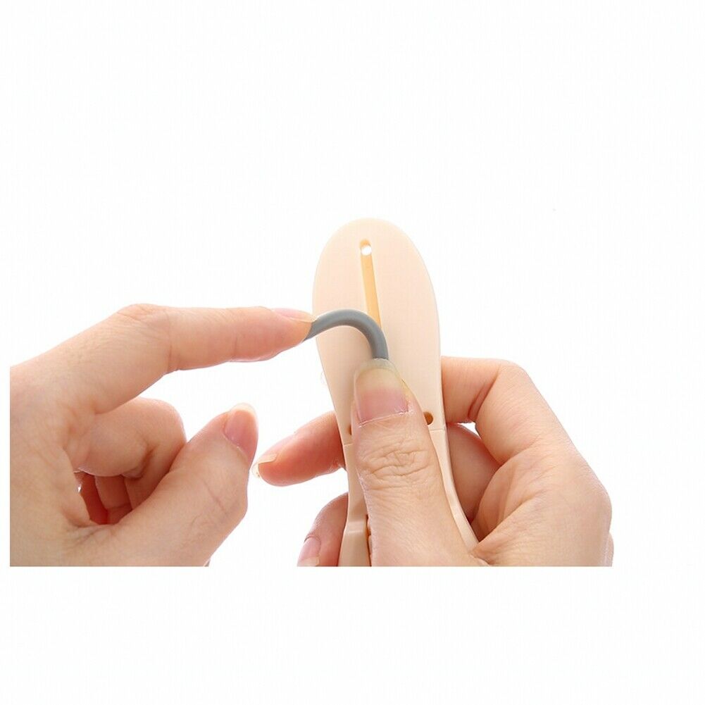 4PCS/set Cushion Powder Puff Eyebrow Trimmer Eyelash Curler Beauty Cosmetic Tool