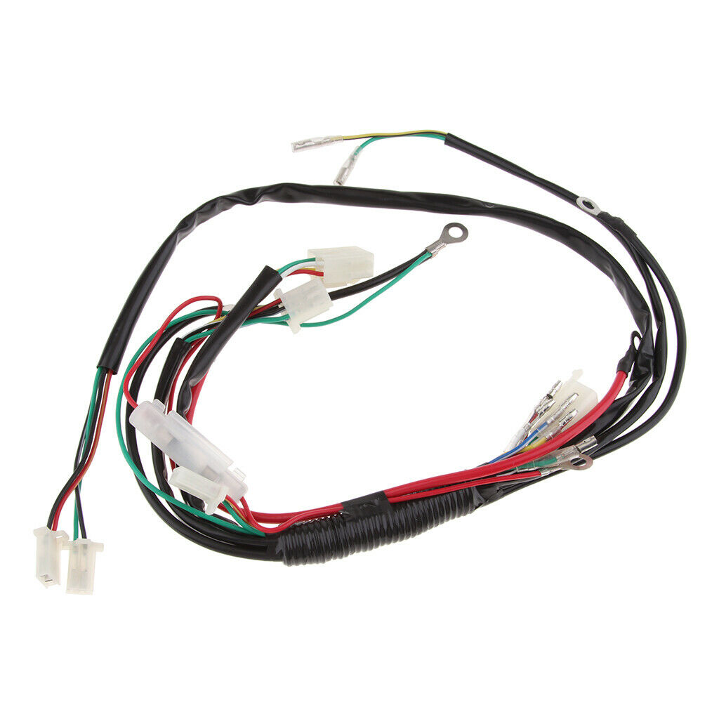 Electric Start Engine Wiring Harness Loom for Trail Quad Dirt Bike ATV Buggy
