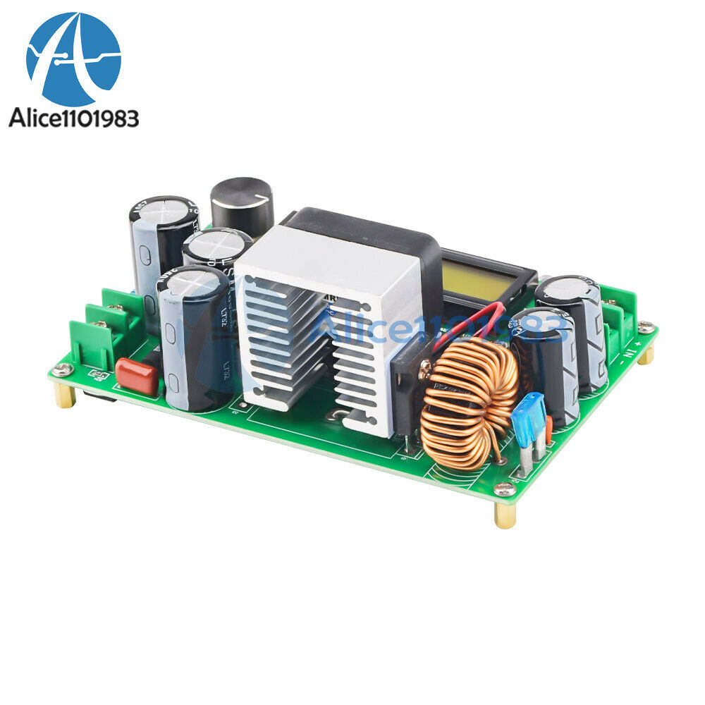 DPX800S DC-DC NC CV CC Booster Module CNC Boost DC12V-120V 0-15A Adjustable MPPT