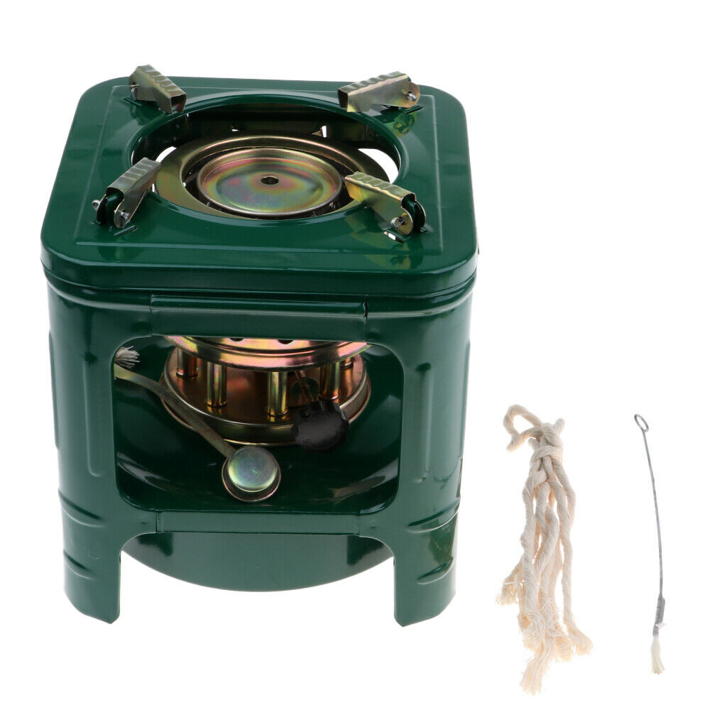Portable Outdoor Kerosene Stove 8 Wicks, Mini Handy Camping Stove for Camping
