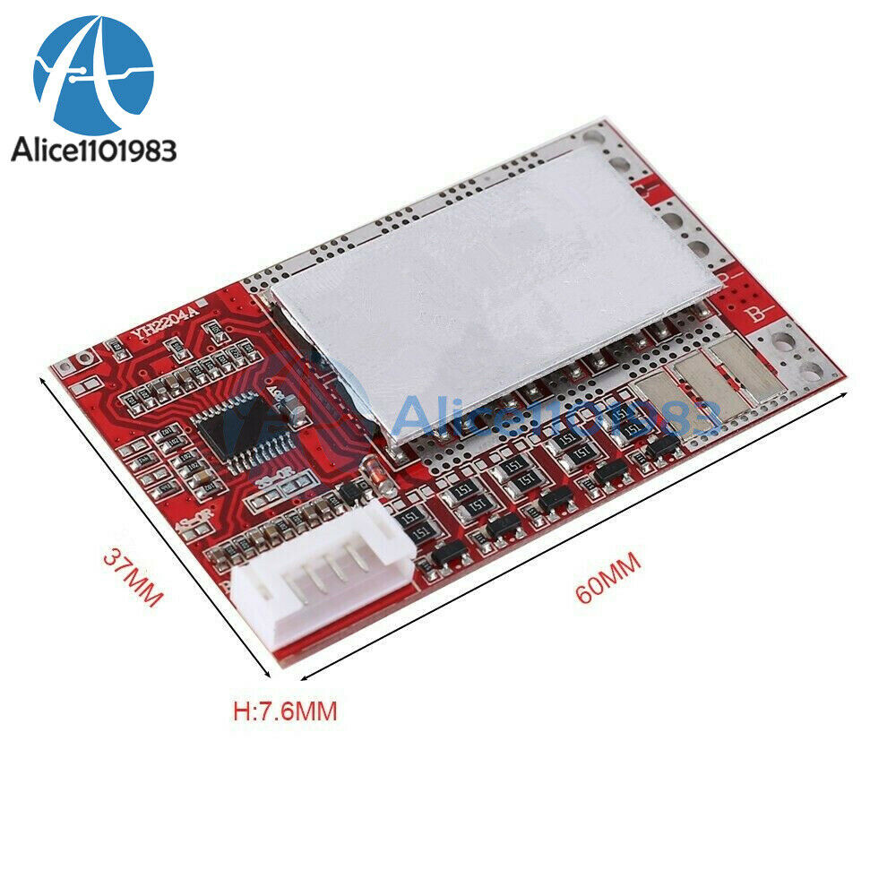 5S 50A 3.7V Polymer Lithium-Ion Battery Charger Balance Protection Circuit Board