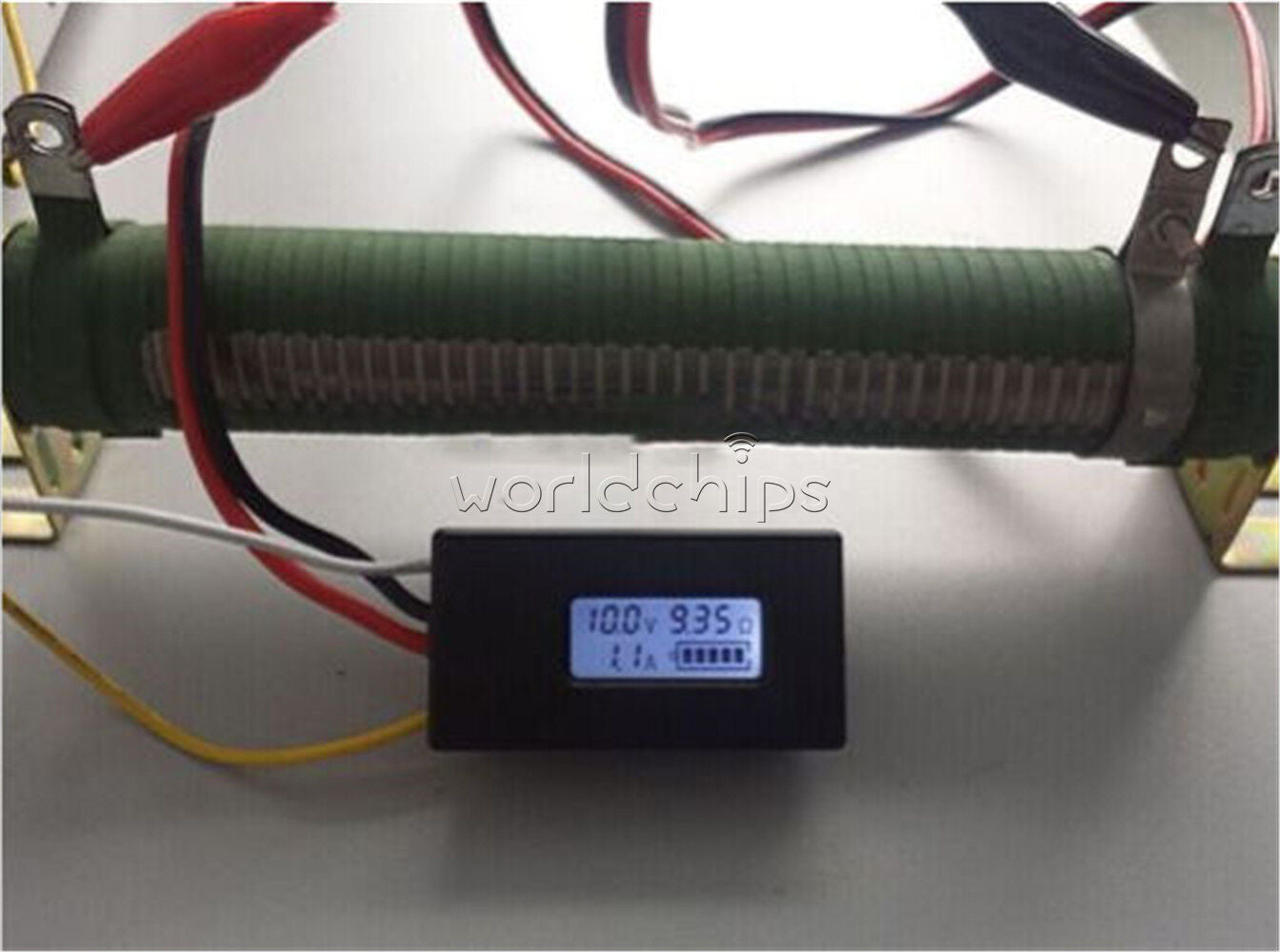 Li-ion Lithium Battery Tester LCD Meter Kit Voltage Current Capacity 18650 26650