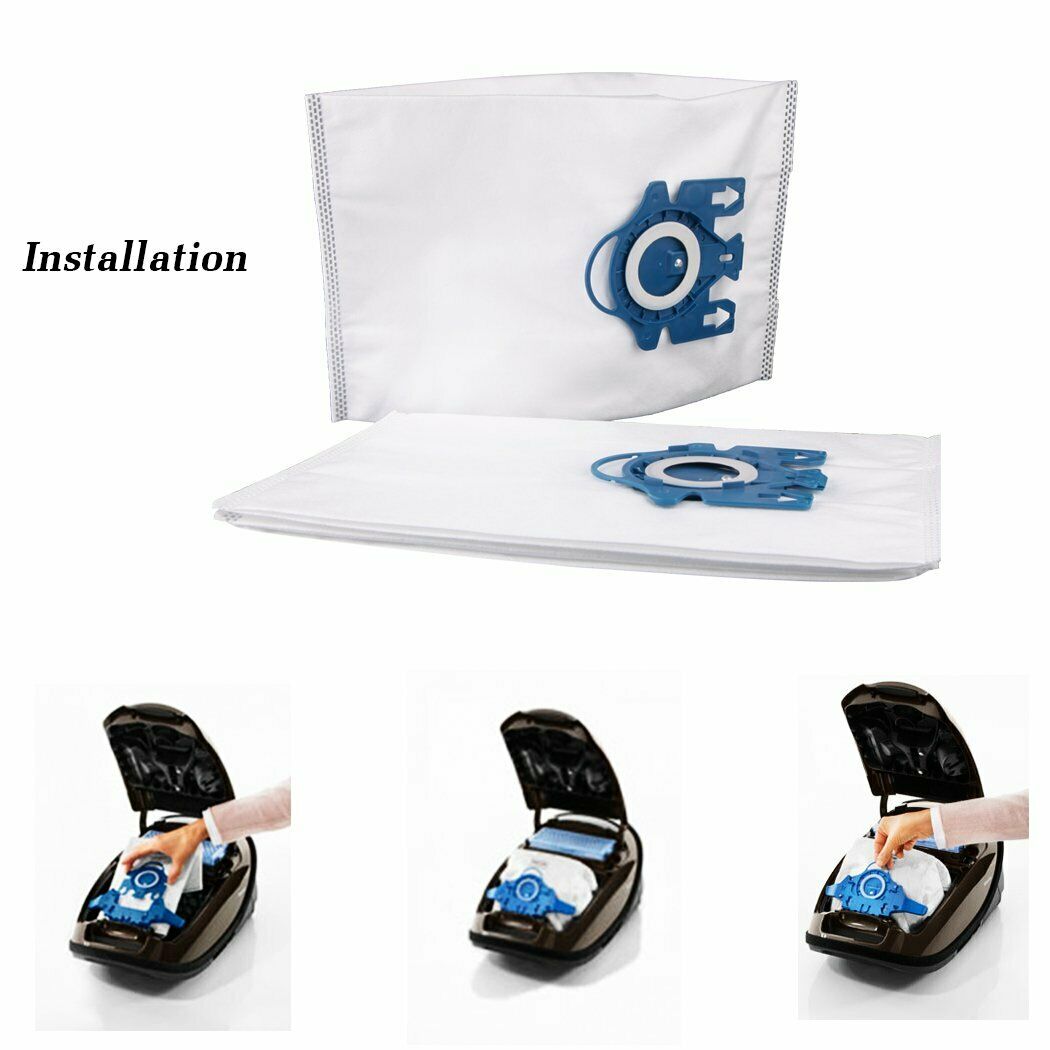 5pcs Vacuum Dustbags Bags + Filters For Miele G&N GN C3 C1 C2 S2000 S5000 S8000