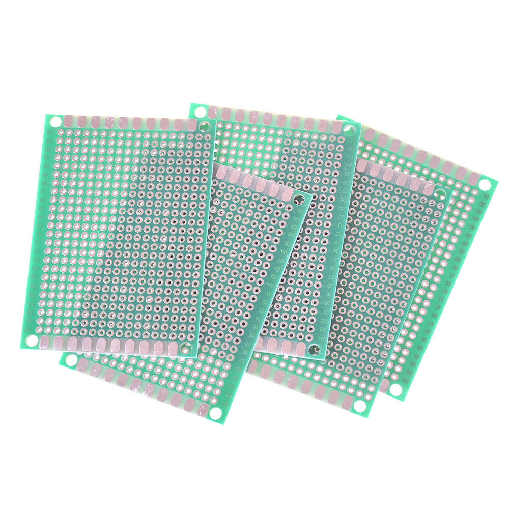 5pcs 4*6cm Single Side Tinned Prototype Protoboard Circuit PCB Board 1.6m.l8