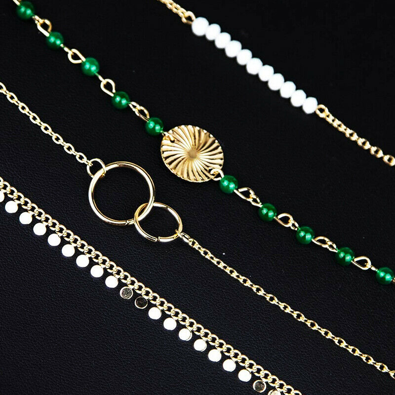 Shop-Story - Miley : Pack Of 4 Bracelets Bohemian Chic