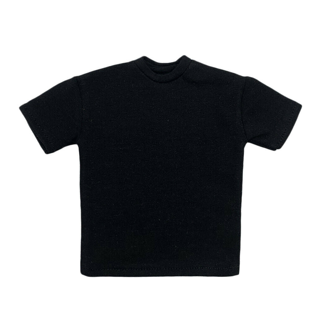 2x 1/6 Short Sleeve T-shirt for 12inch Phicen Male Figures Dress-Up Accs