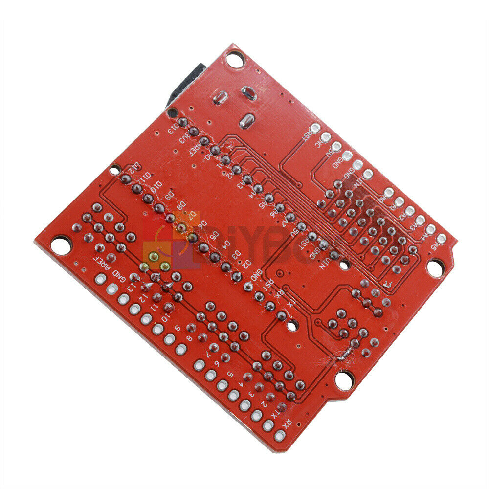 Nano V3.0 Prototype Board Shield I/O I2C Interface Extension Module For Arduino