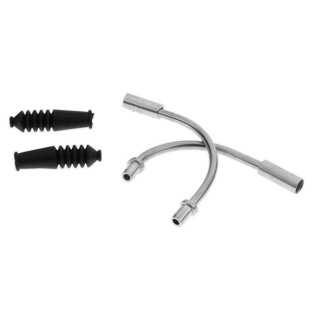 1 Set Pipe Noodles Cable Guide Bicycle Rubber Brake Cables Hose V Brake