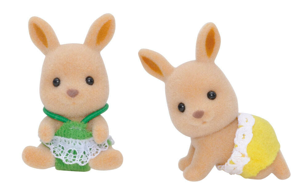 Sylvanian Families Twins Set 5087 Kangaroo Twins /3+ Brand New In Box