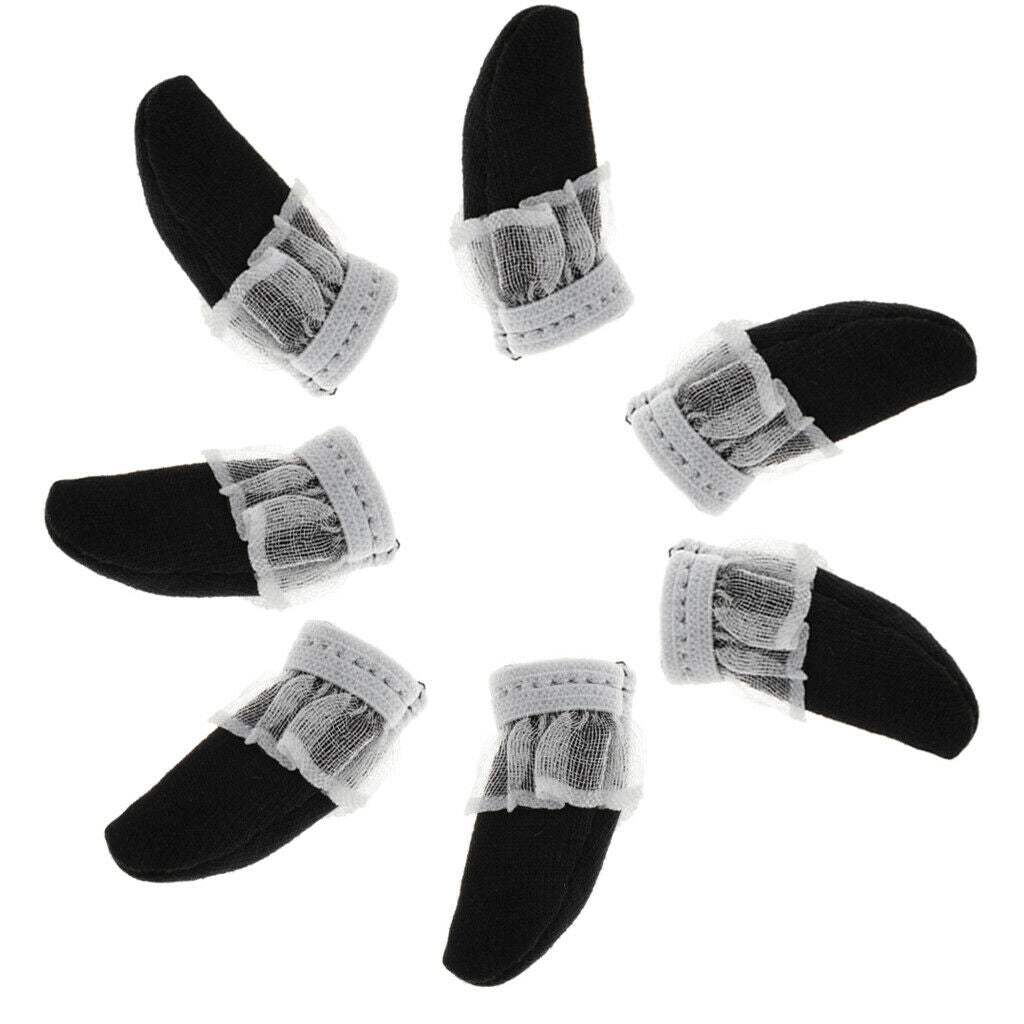 7Pairs Cute Lace Socks and Stocking for 1/6 Dollfie Dress Up Outfits Accs