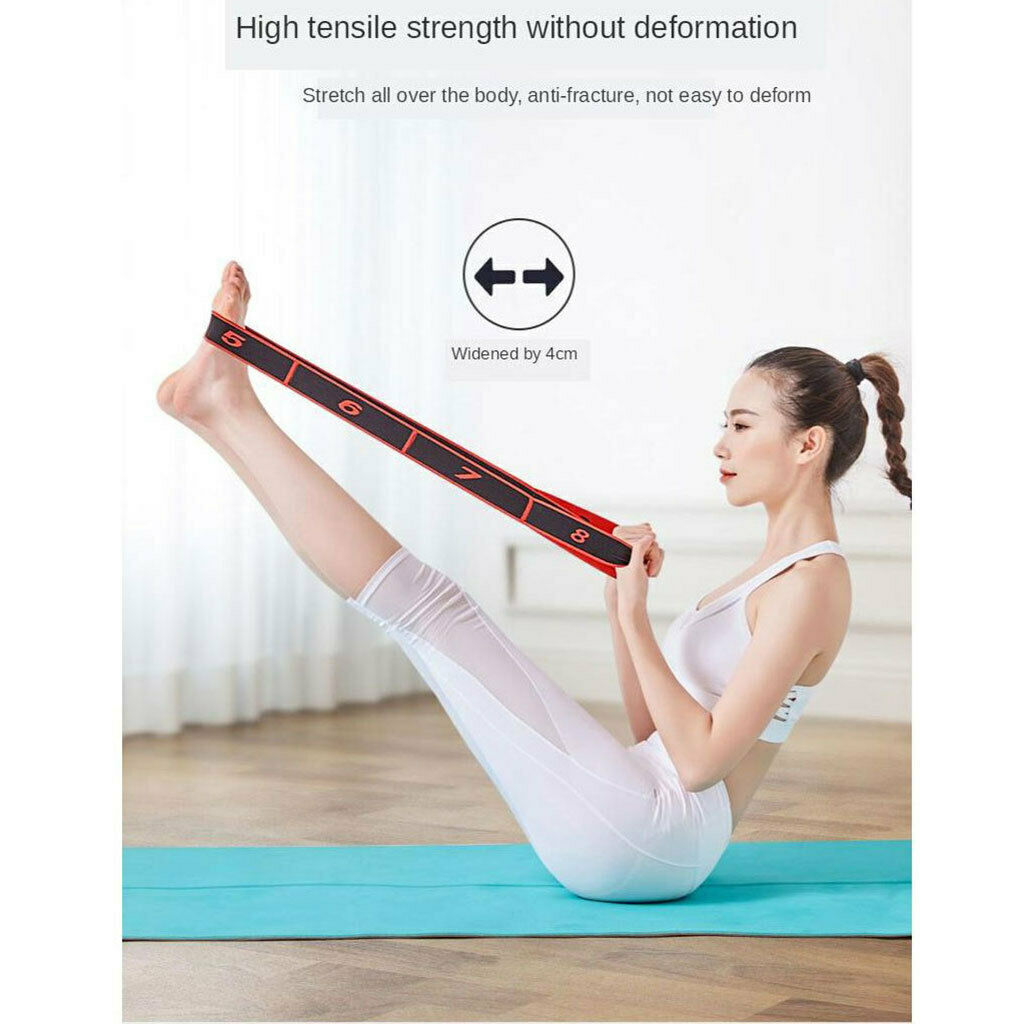 Stretch Band Dance Pilates Yoga Stretch Fitness Elastic Band for Gym Yoga