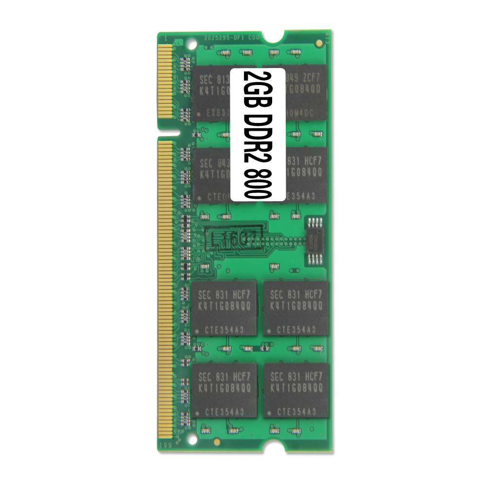 2GB Module Laptop/Notebook RAM DDR2 SDRAM PC2 6400 800MHz 200Pin Memory New!