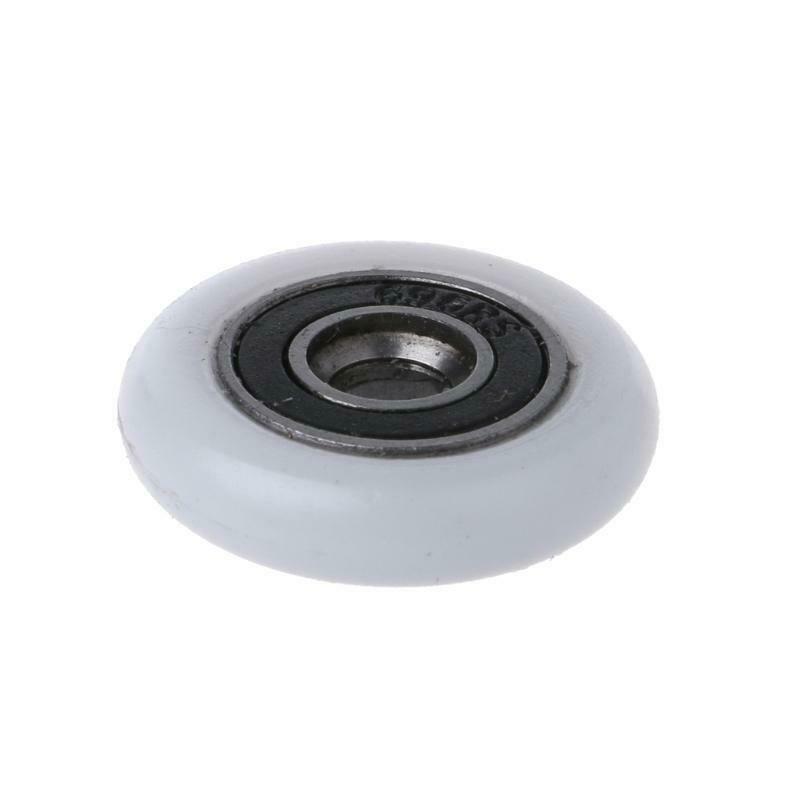 8 Pcs Shower Door Runner Rollers Wheels Pulleys Replacement Parts 23mm Diameter