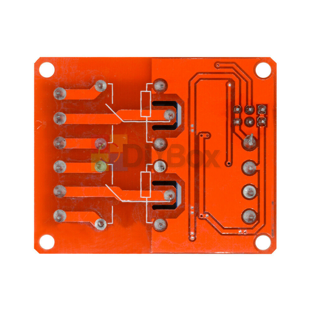 5V 2-CH Two Channel Relay Module w/ Optocoupler Support High & Low Level Trigger