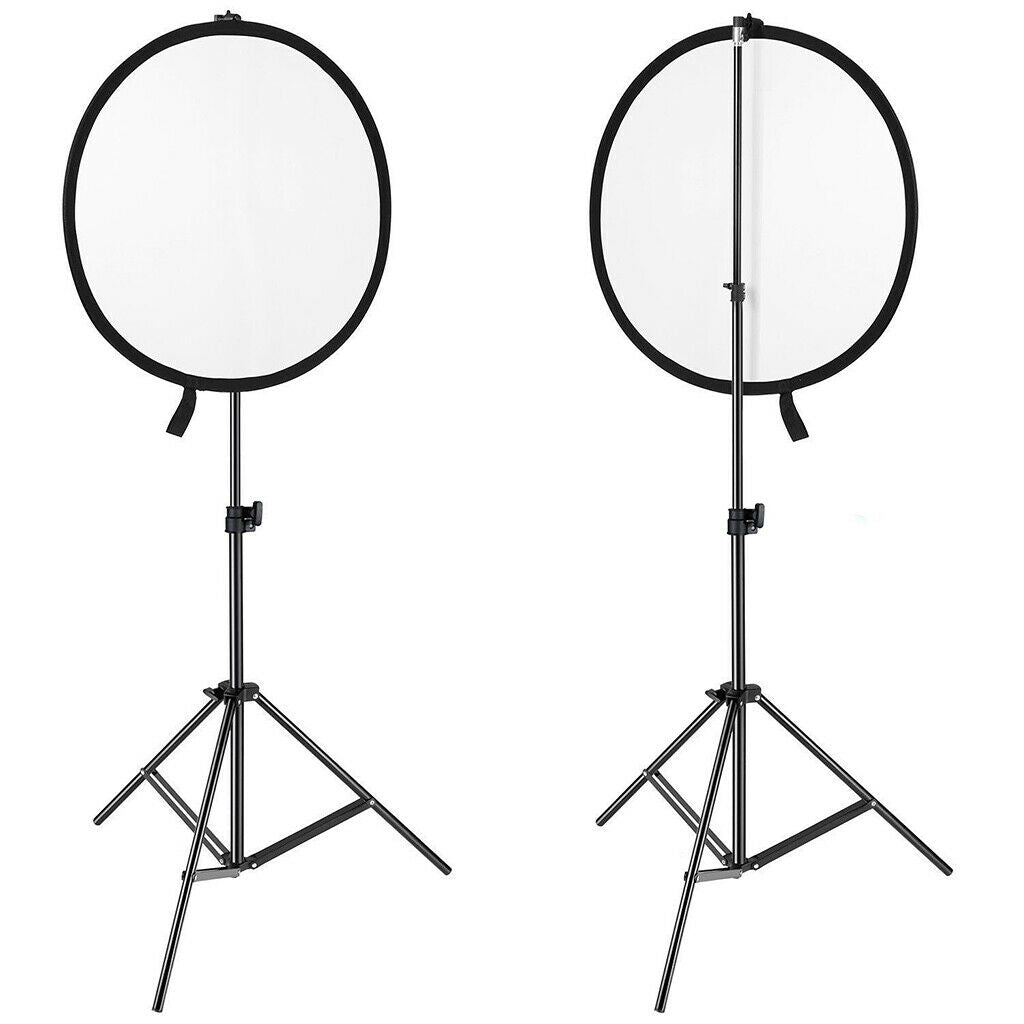 Video Photography Studio Reflector Disc Holder Clip Light Stand Clamp