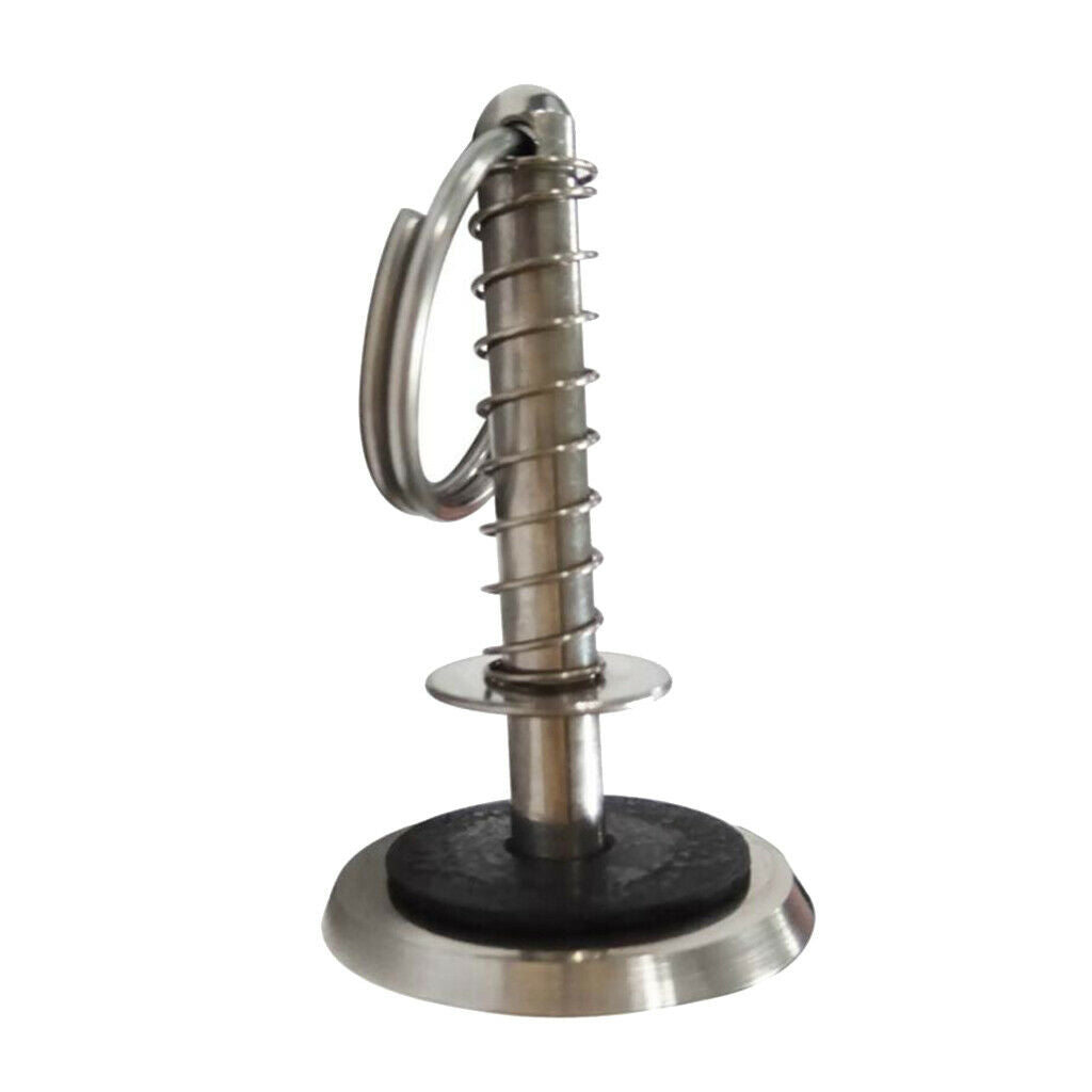 Heavy Duty Boat Hatch Pull Lift Pin with Spring, Diameter 1/4 inch 6mm