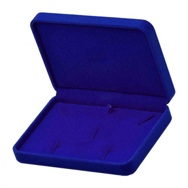 2Set Fashion Soft Velvet Jewelry Jewelry Set Box Necklace Storage Organizer