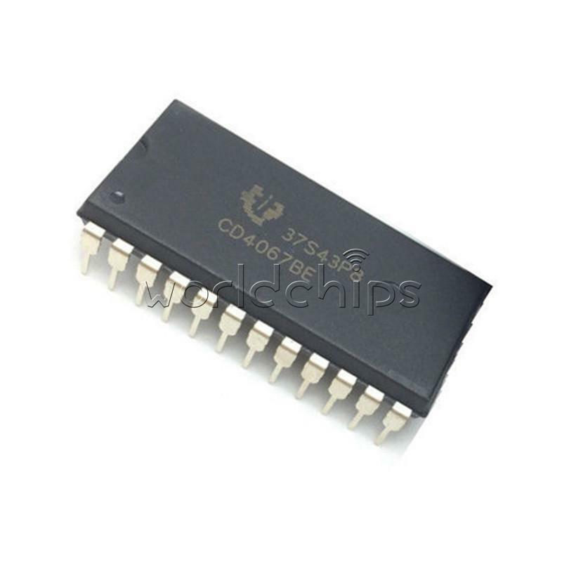 5PCS DIP24 DIP-24 CD4067 4067 Multiplexers IC DIP24 New
