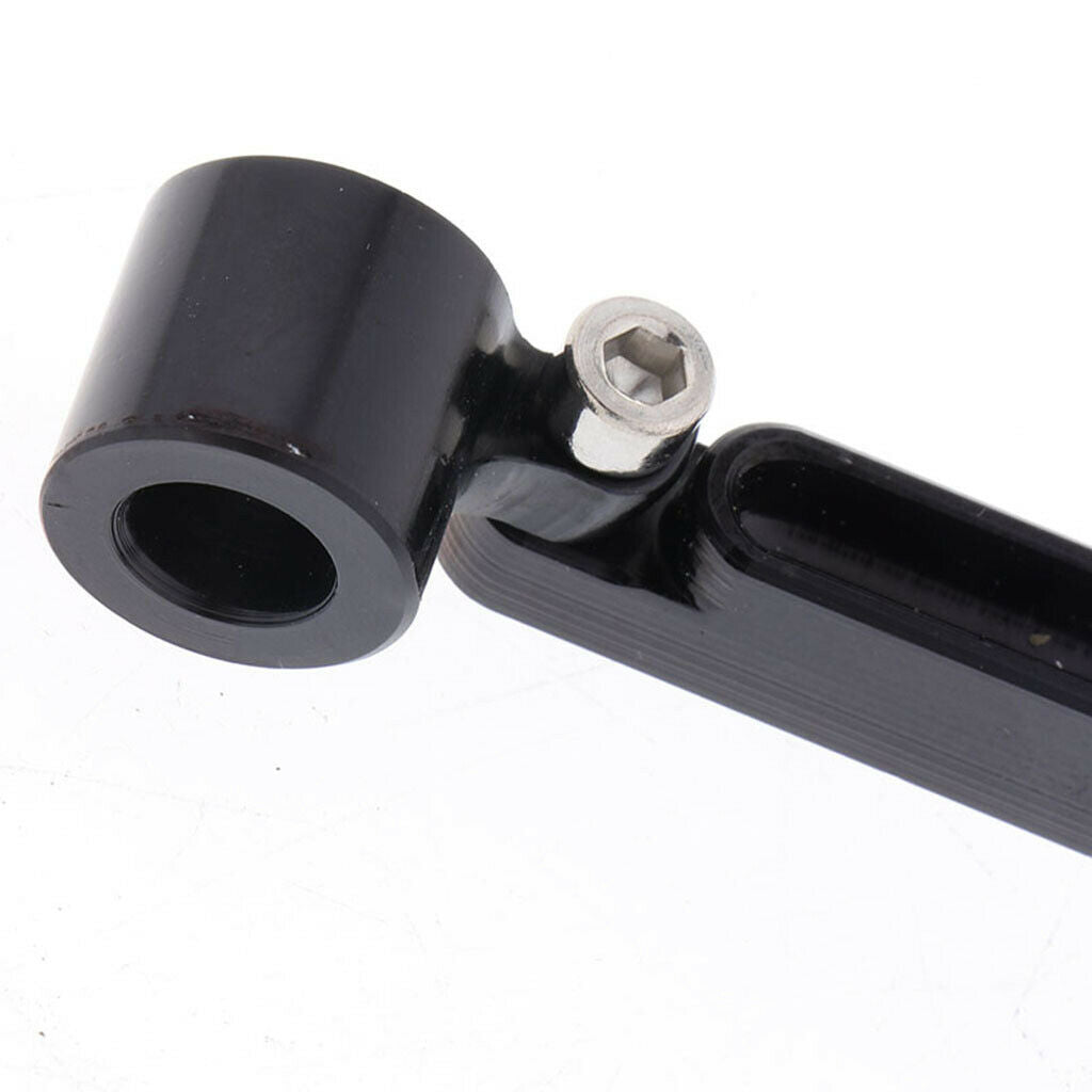 Universal Motorcycle Brake Master Fluid Reservoir Oil Cup Bracket Black